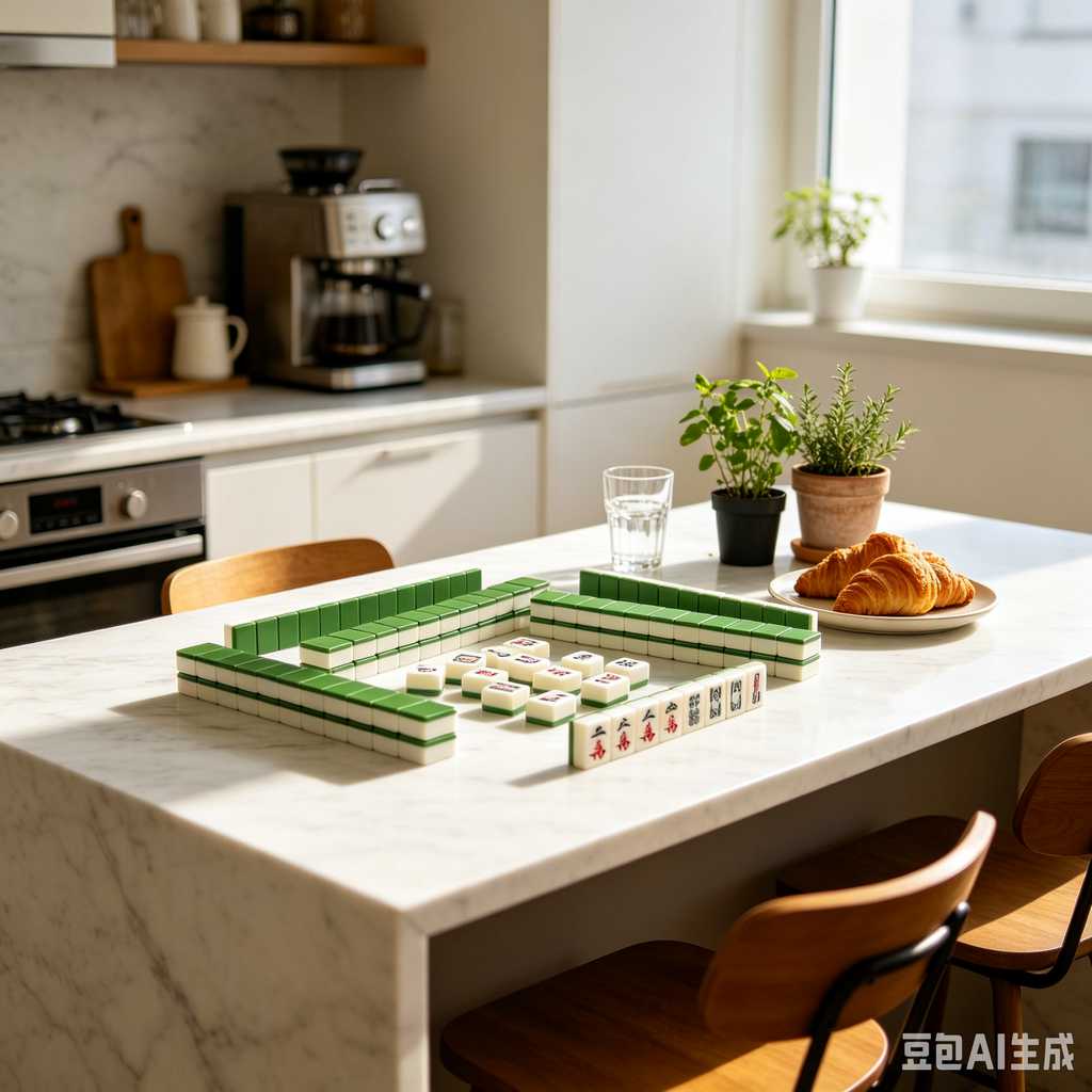 asian classic board game mahjong