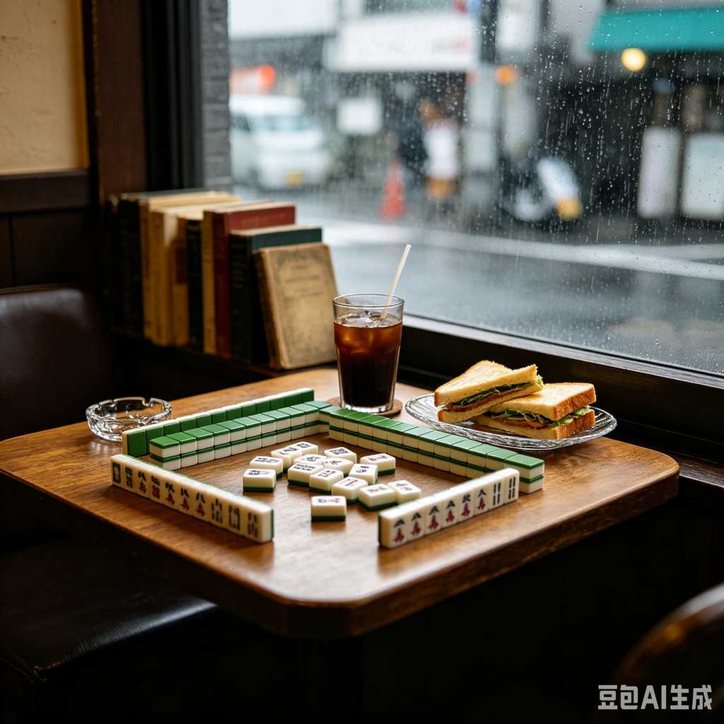 color box mahjong set packing