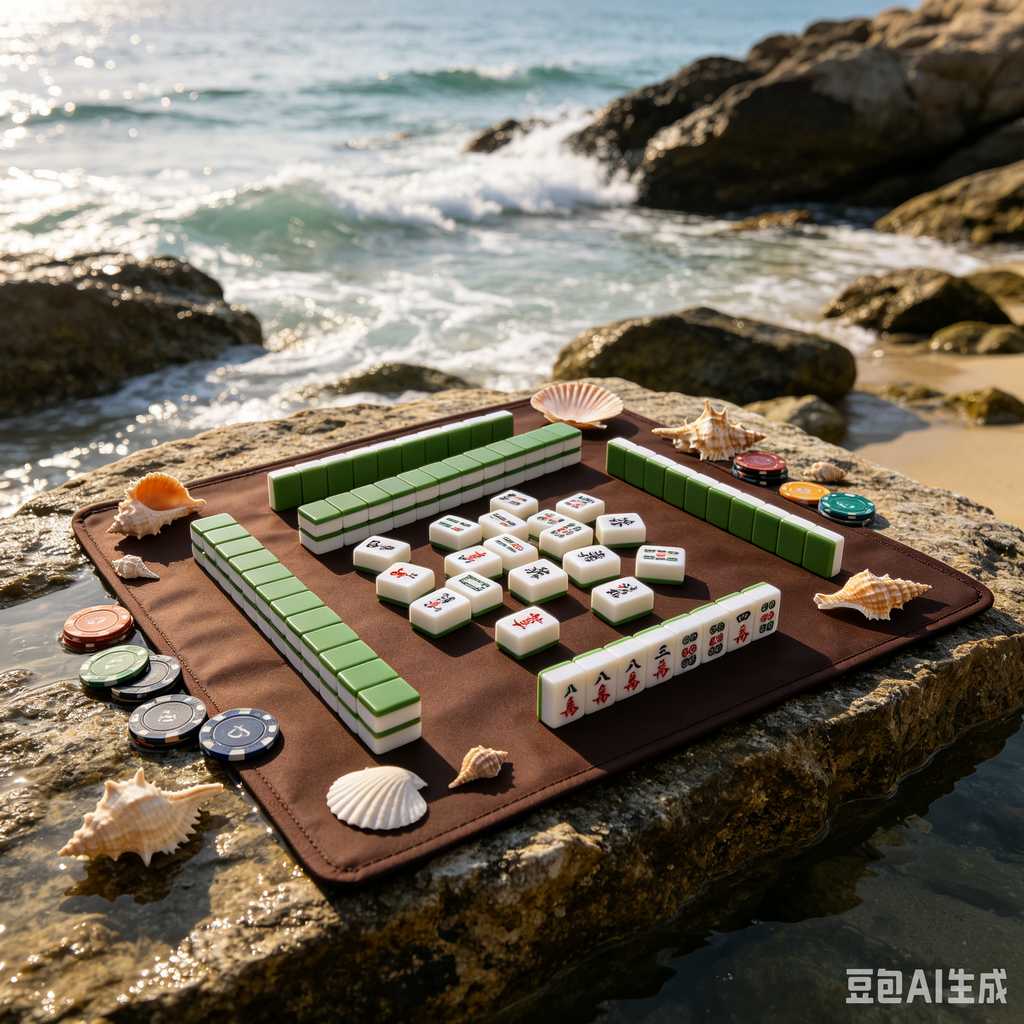 smooth print surface mahjong tiles